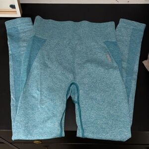 Gymshark Aqua Blue Leggings